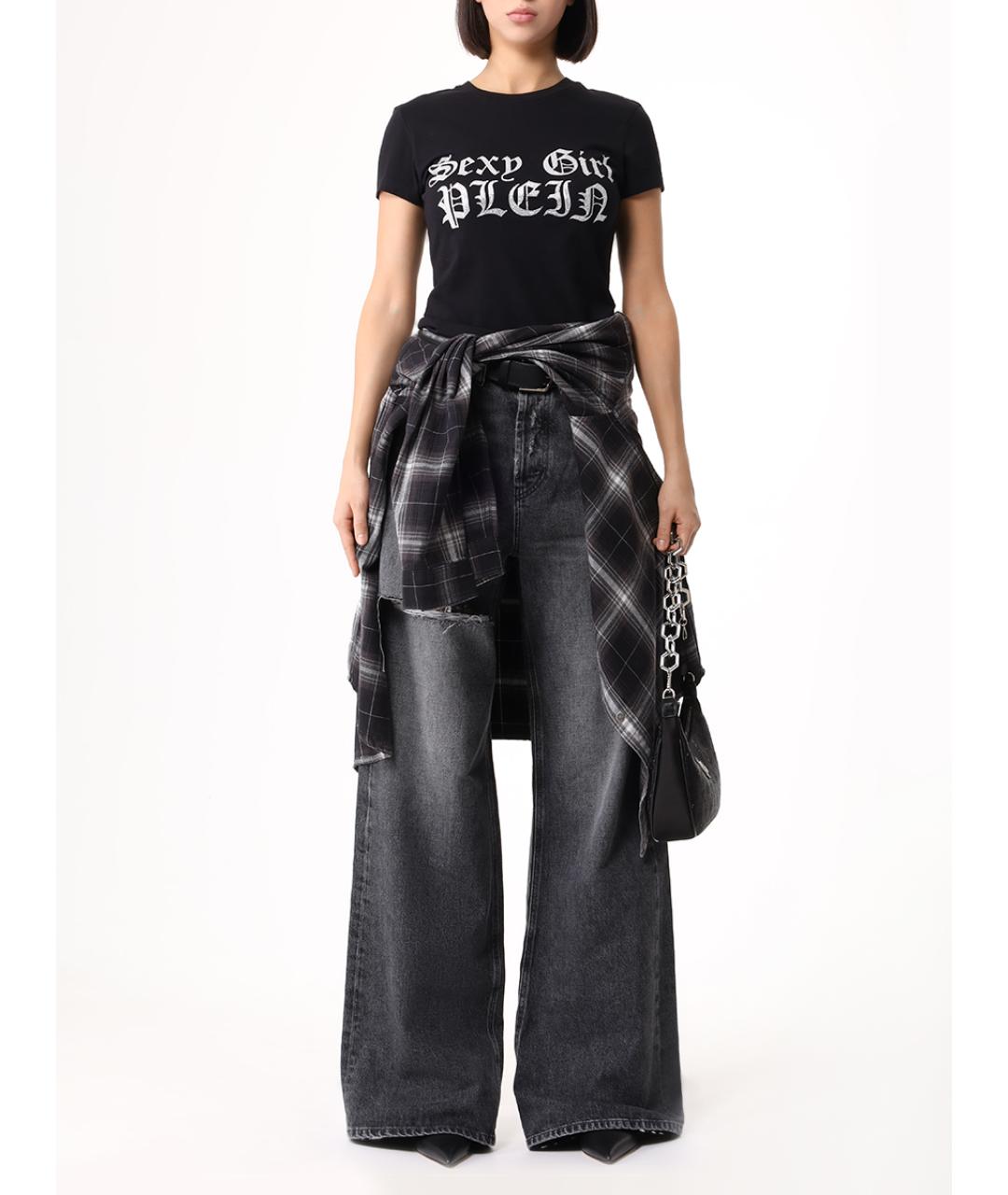 PHILIPP PLEIN Черная футболка, фото 2