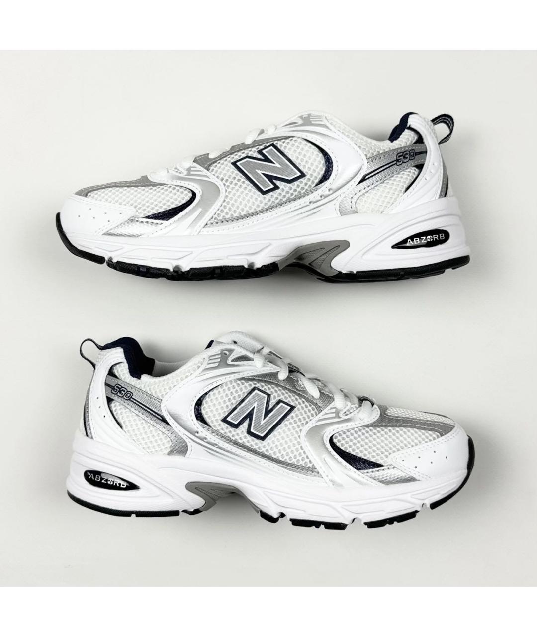 NEW BALANCE Белые кроссовки, фото 5