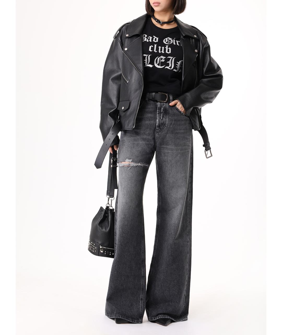 PHILIPP PLEIN Черная футболка, фото 2