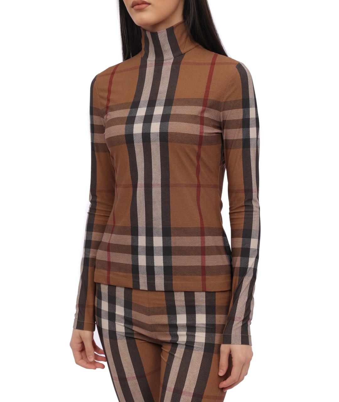 BURBERRY Мульти водолазка, фото 3