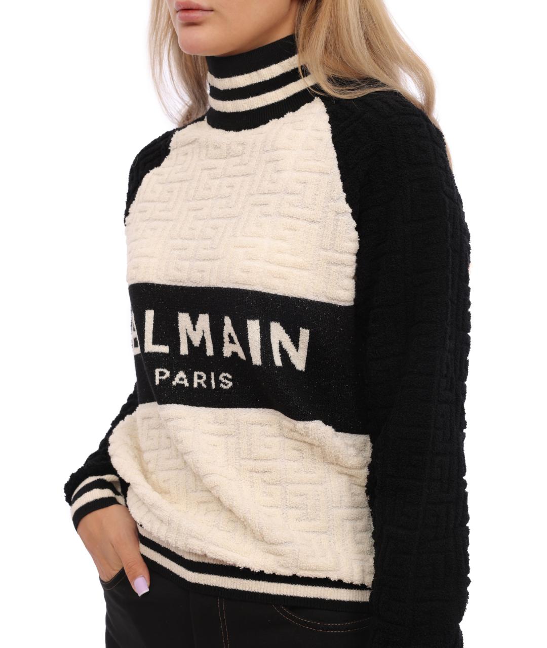 BALMAIN Хлопковый джемпер / свитер, фото 3