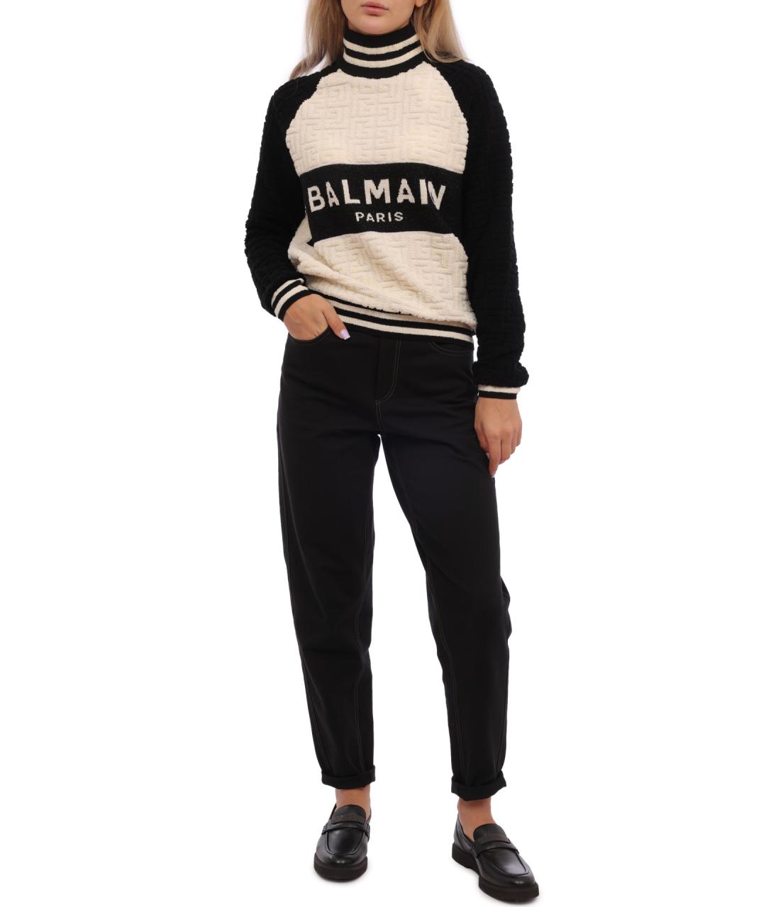 BALMAIN Хлопковый джемпер / свитер, фото 2
