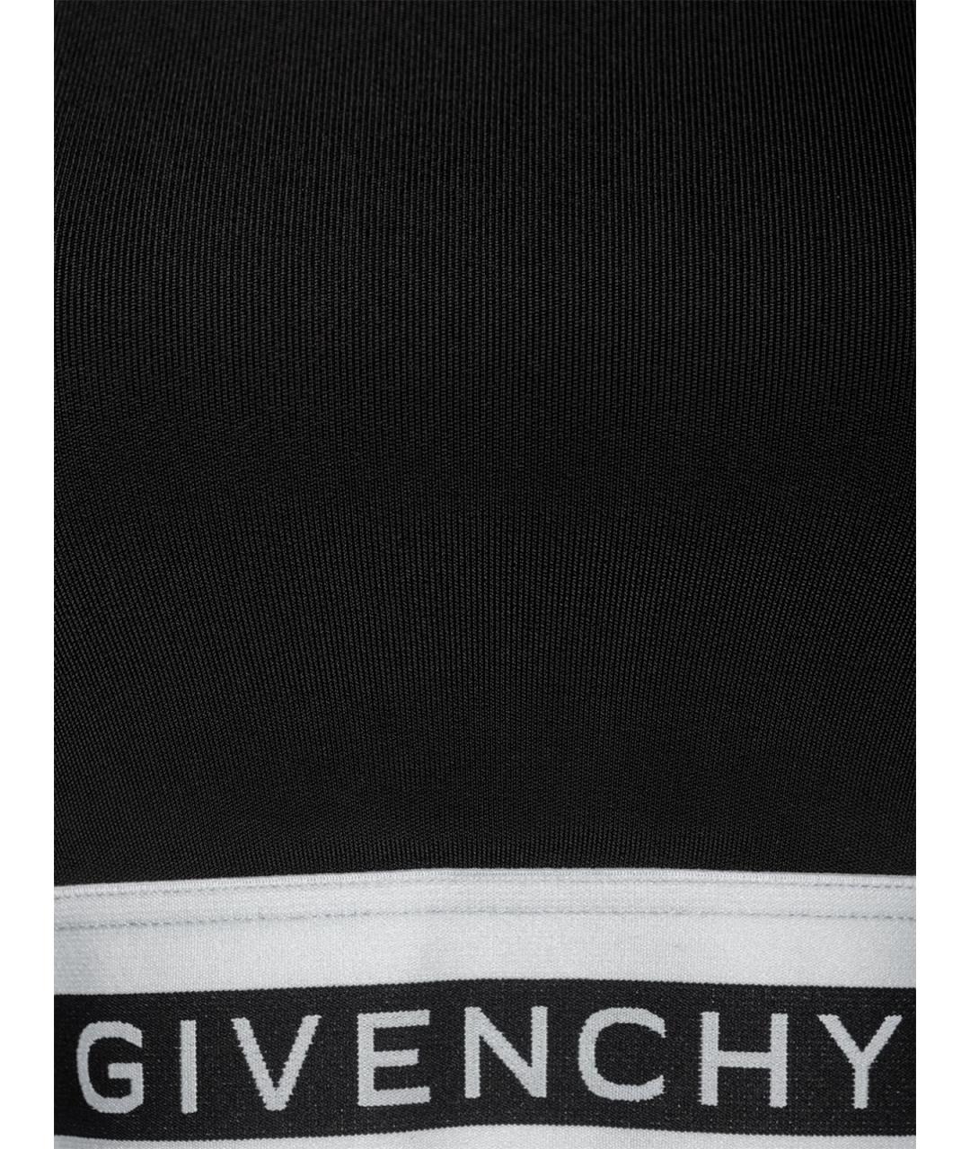 GIVENCHY Черная вискозная футболка, фото 3