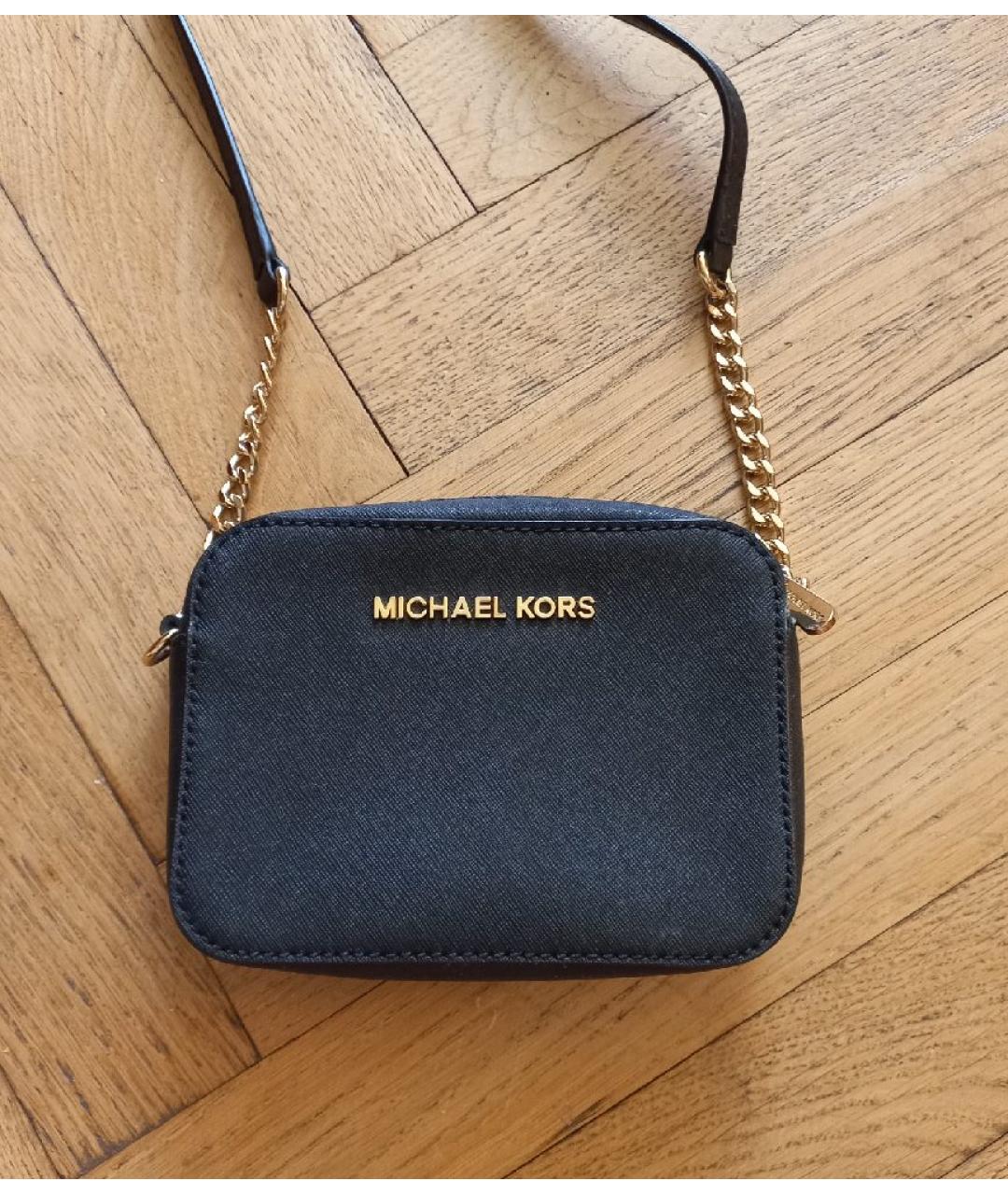 MICHAEL KORS Черная сумка через плечо, фото 8