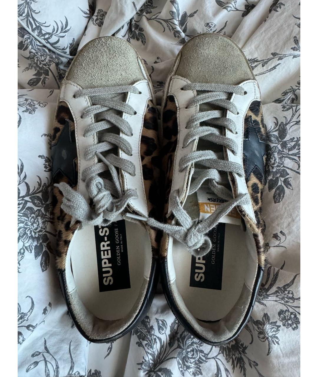 GOLDEN GOOSE DELUXE BRAND Кожаные кеды, фото 6