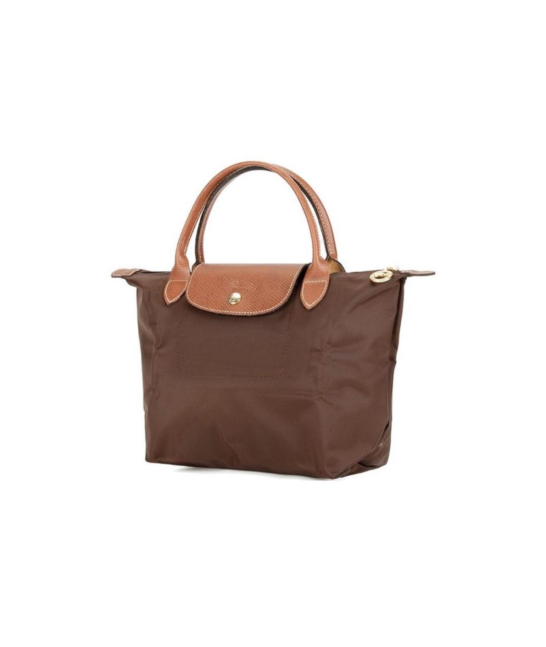 LONGCHAMP Коричневая сумка тоут, фото 2