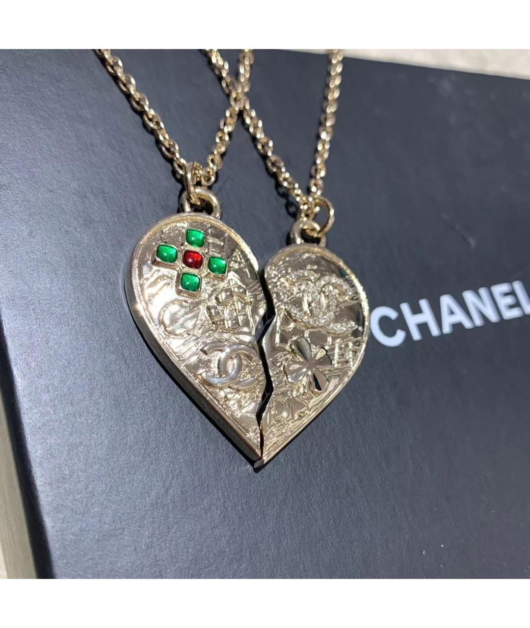 CHANEL Серебряное колье, фото 2