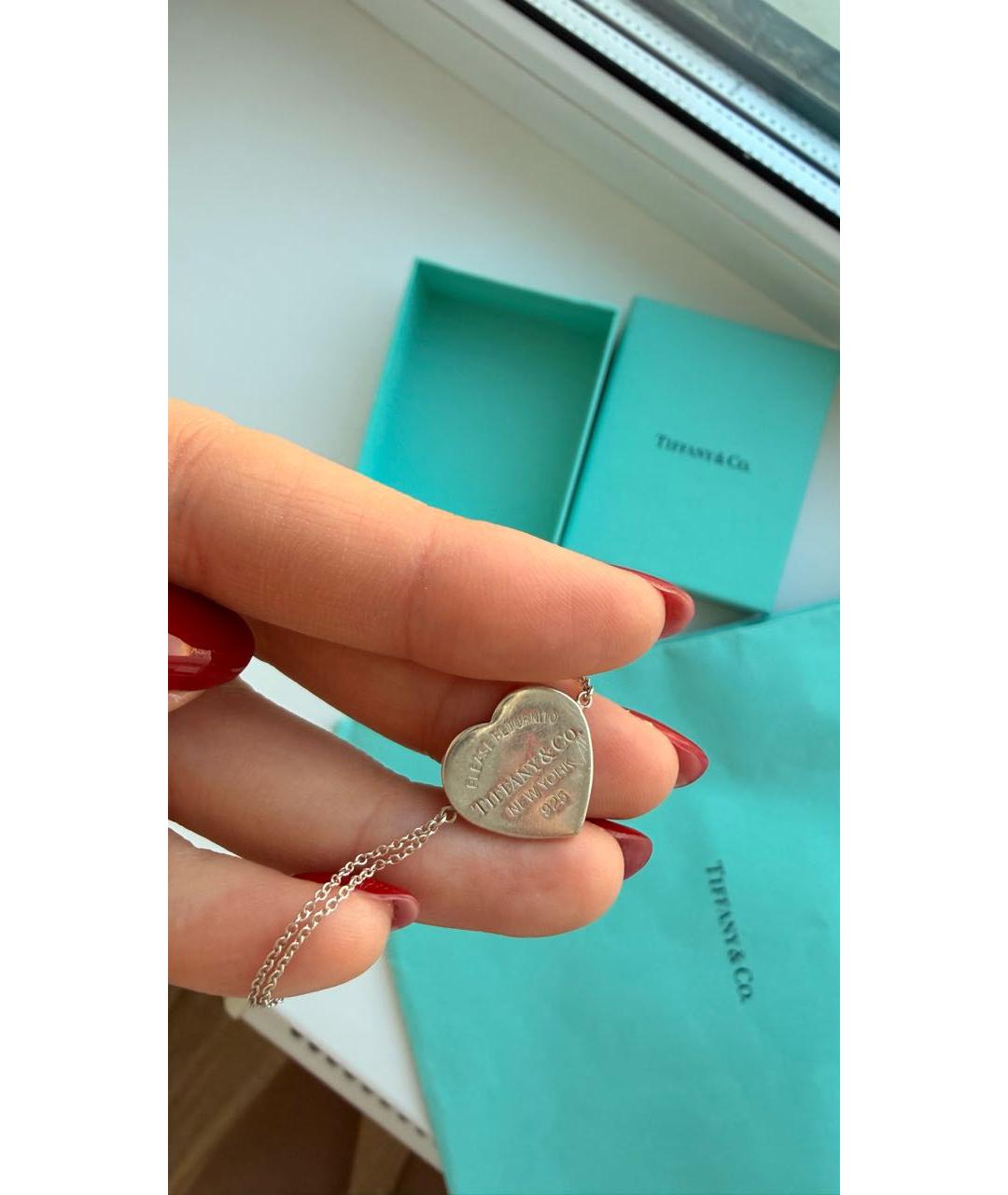 TIFFANY&CO Серебрянный серебряный браслет, фото 4