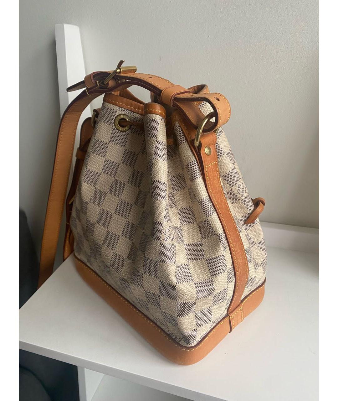 LOUIS VUITTON Белая сумка тоут, фото 5