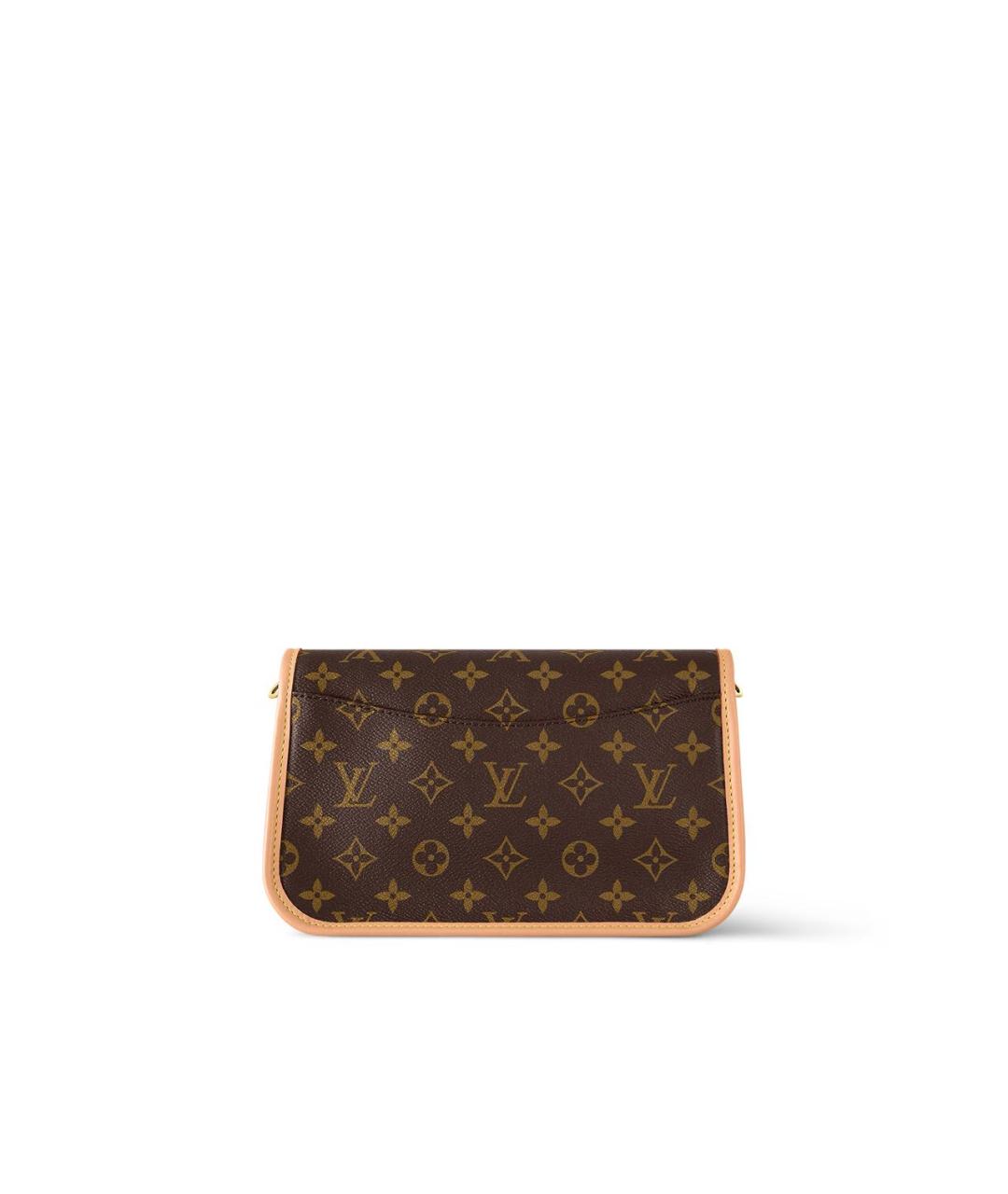 LOUIS VUITTON Коричневая сумка через плечо, фото 4