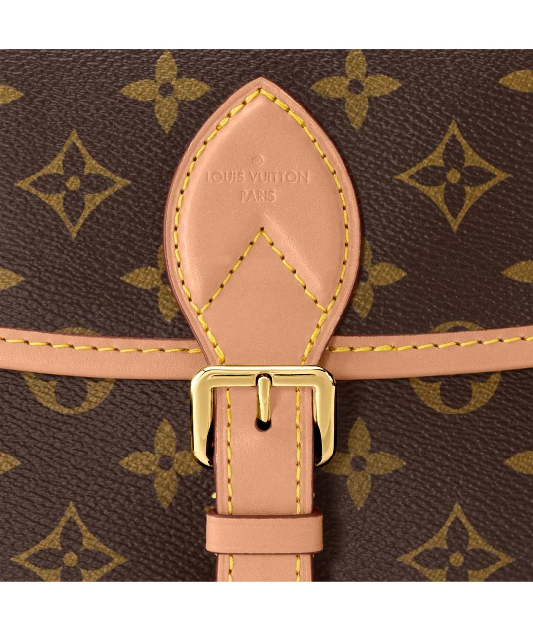 LOUIS VUITTON Коричневая сумка через плечо, фото 2