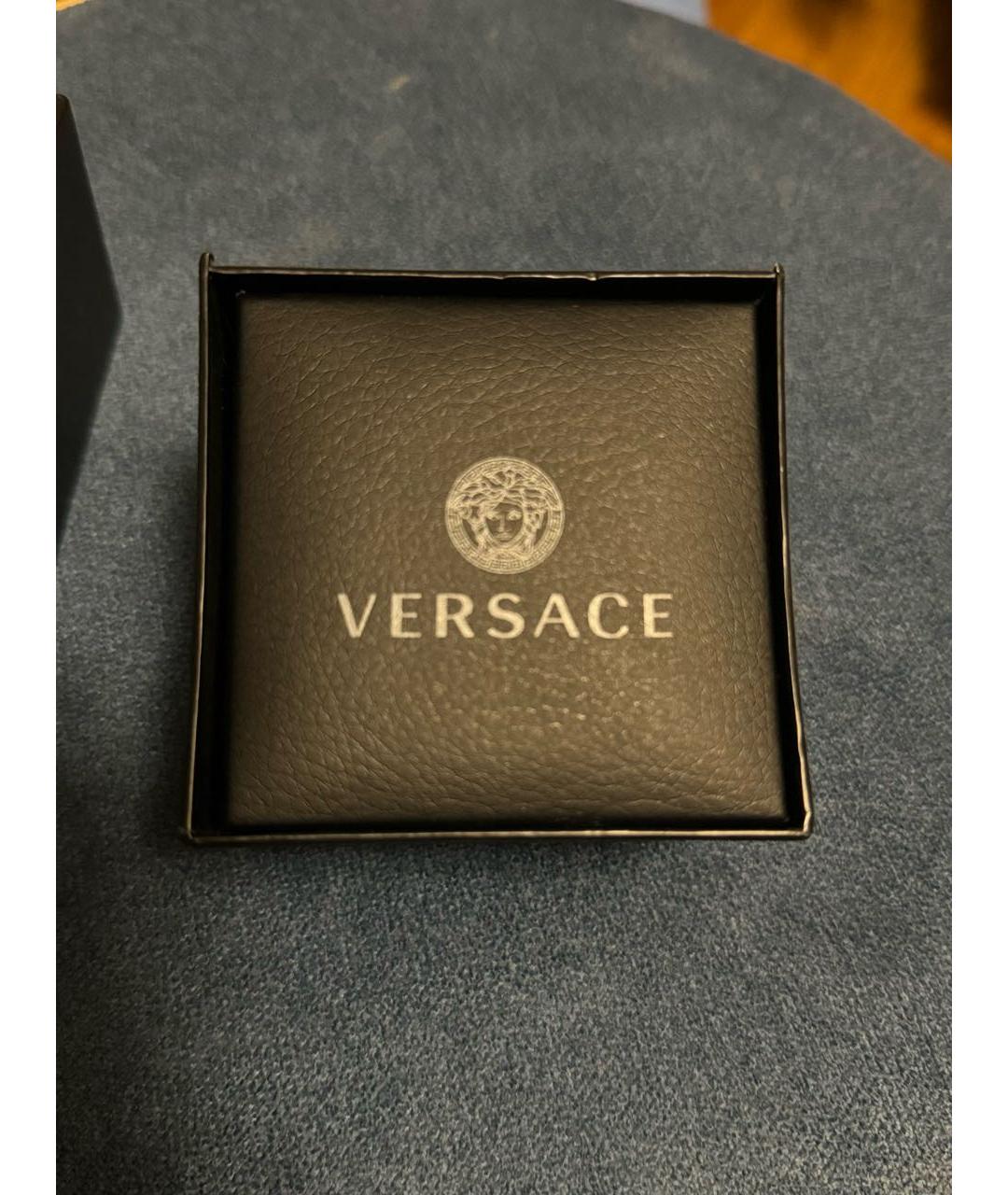 VERSACE Золотое латунное кольцо, фото 5