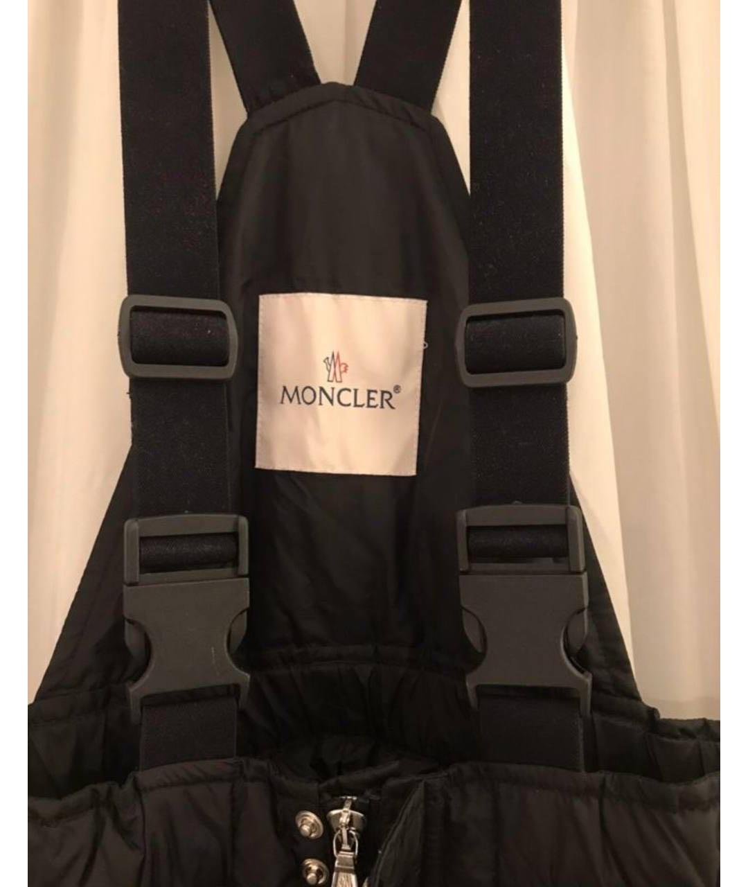 MONCLER Черные брюки и шорты, фото 4