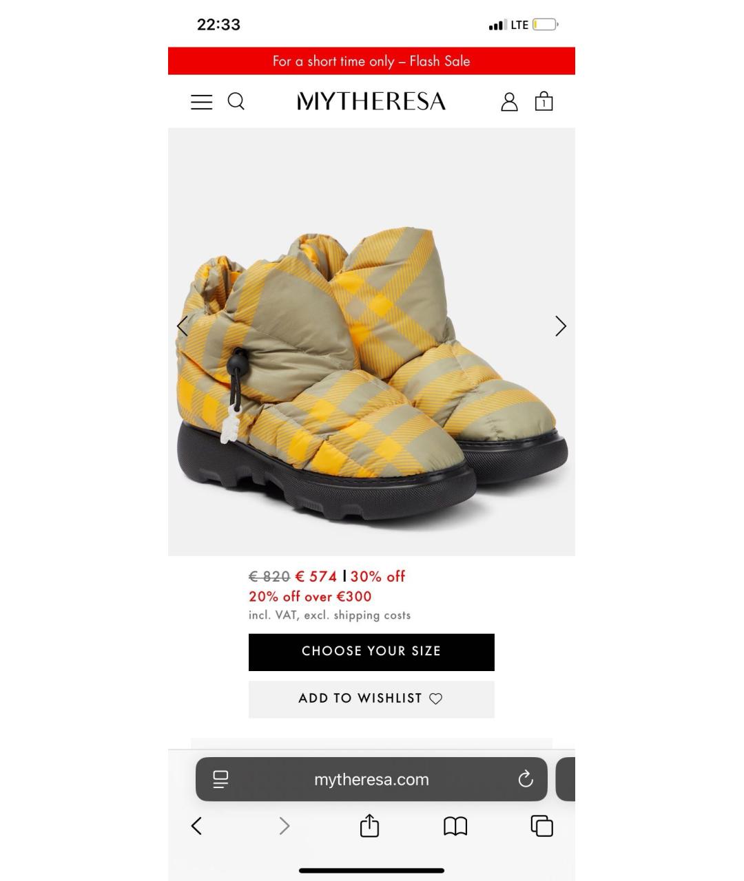 BURBERRY Желтые ботинки, фото 7