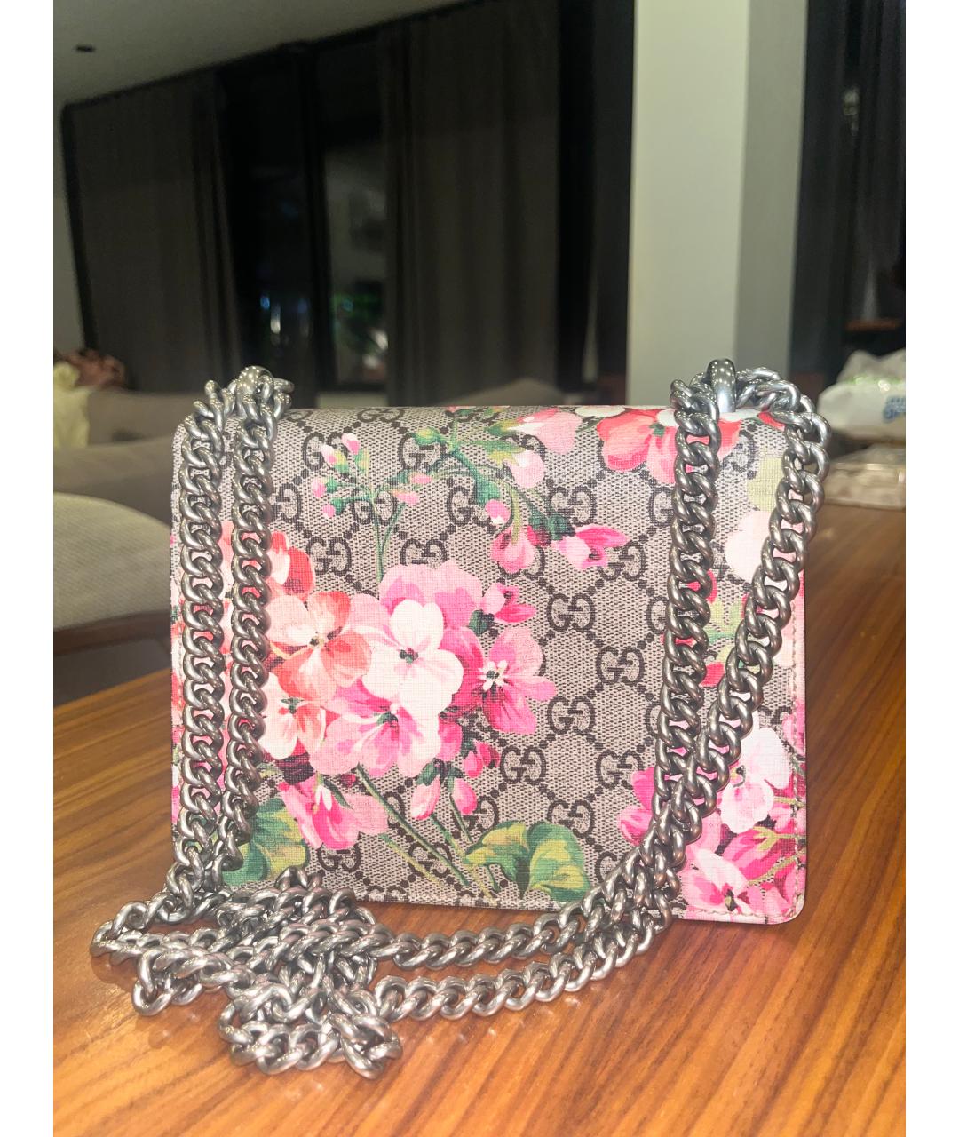 GUCCI Серая сумка через плечо, фото 3