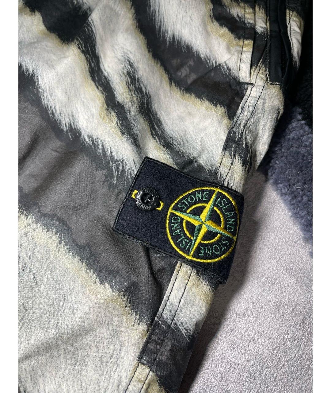 STONE ISLAND Мульти полиамидовые повседневные брюки, фото 5