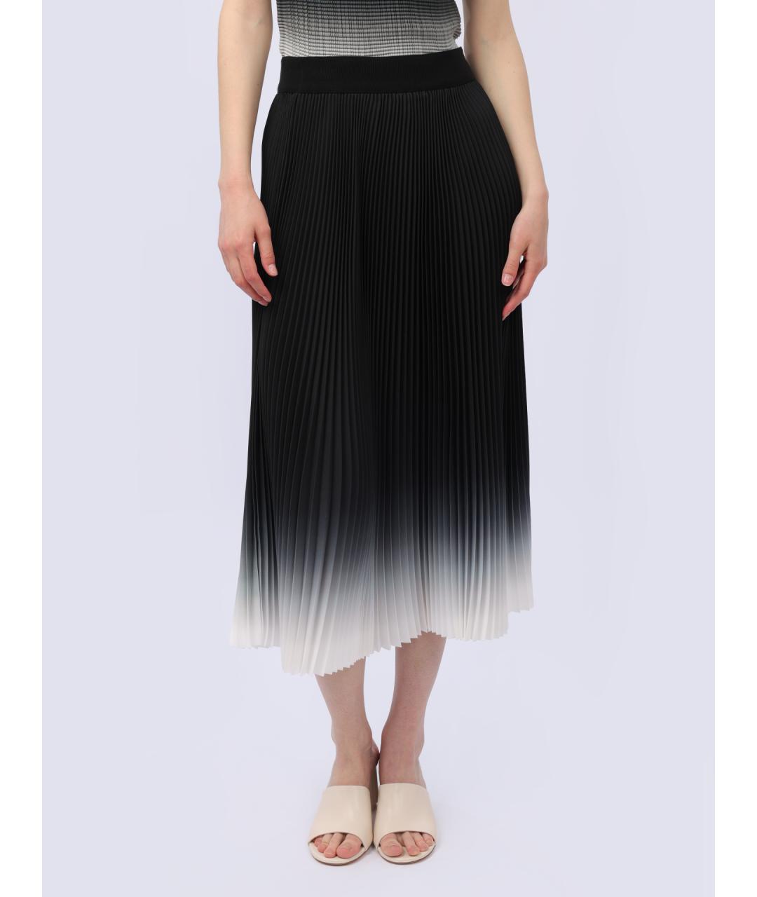 HERNO Мульти полиэстеровая юбка миди, фото 7