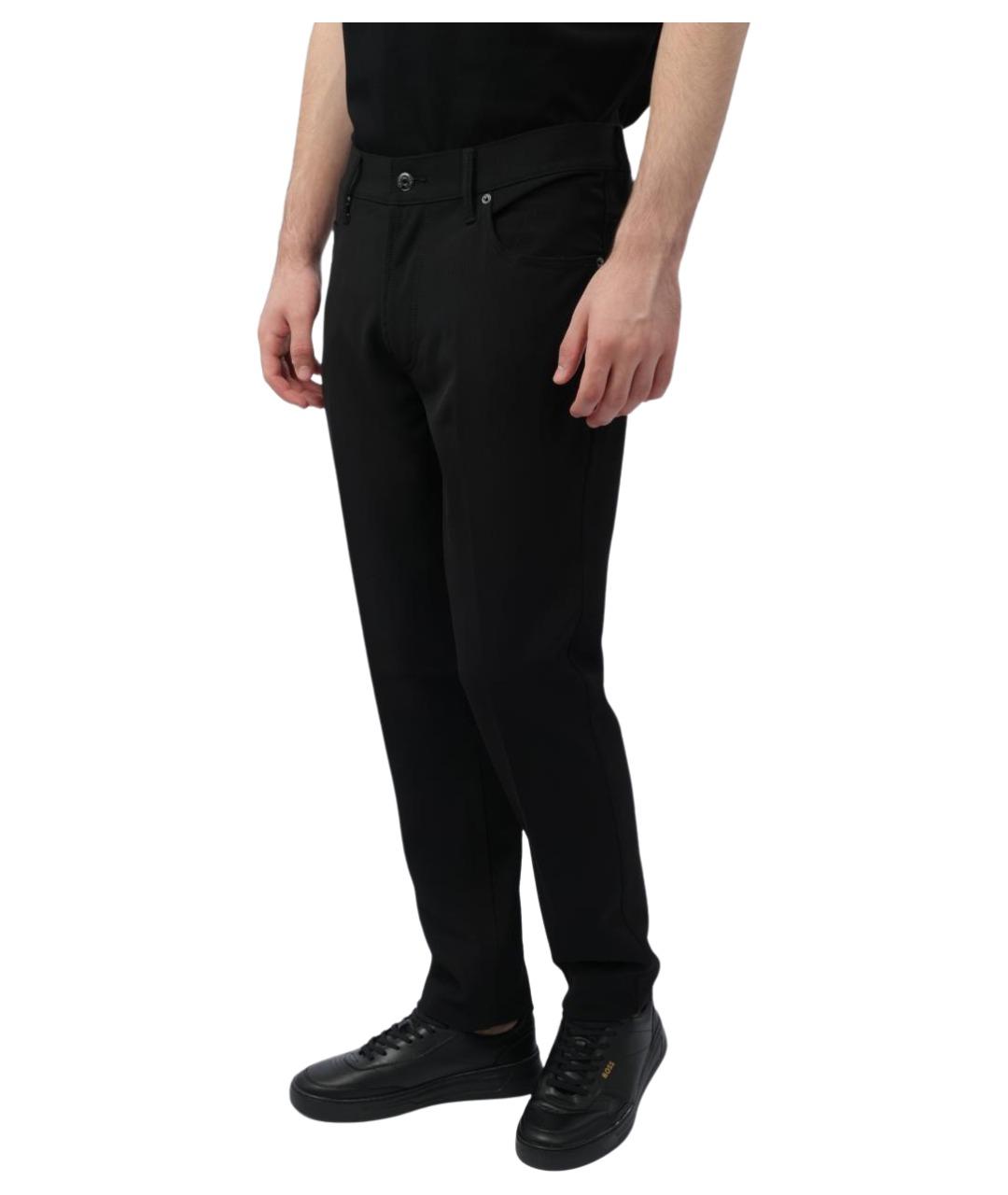 EMPORIO ARMANI Черные прямые джинсы, фото 1