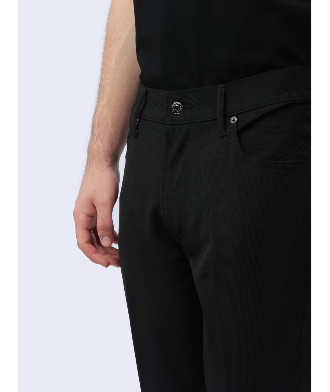 EMPORIO ARMANI Черные прямые джинсы, фото 3