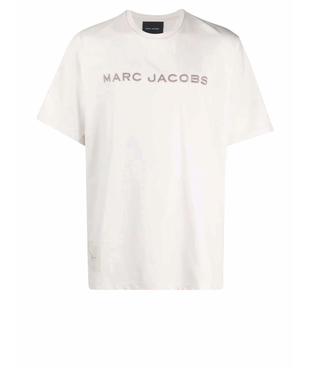 MARC JACOBS Белая хлопковая футболка, фото 1