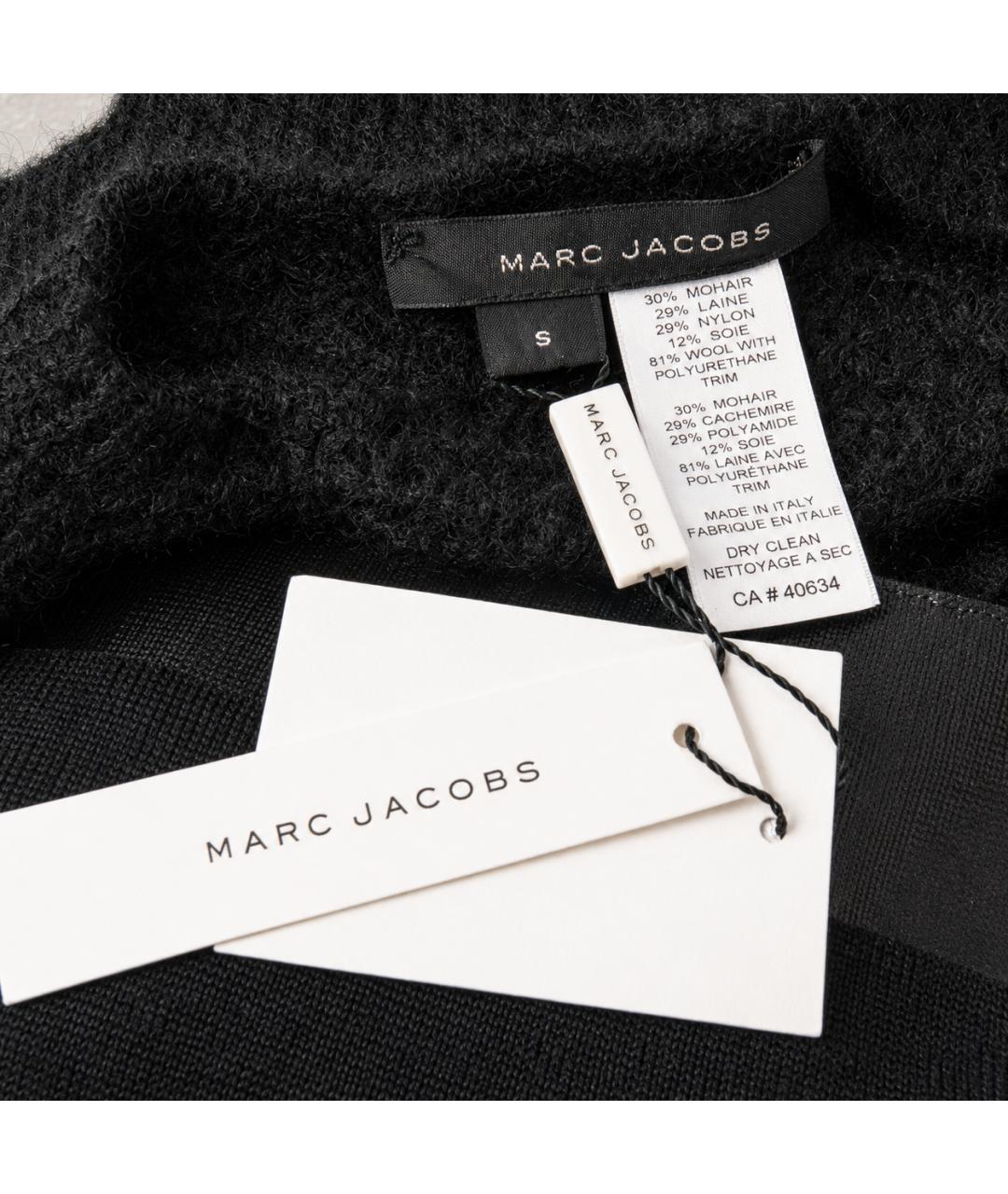MARC JACOBS Черный шерстяной джемпер / свитер, фото 4