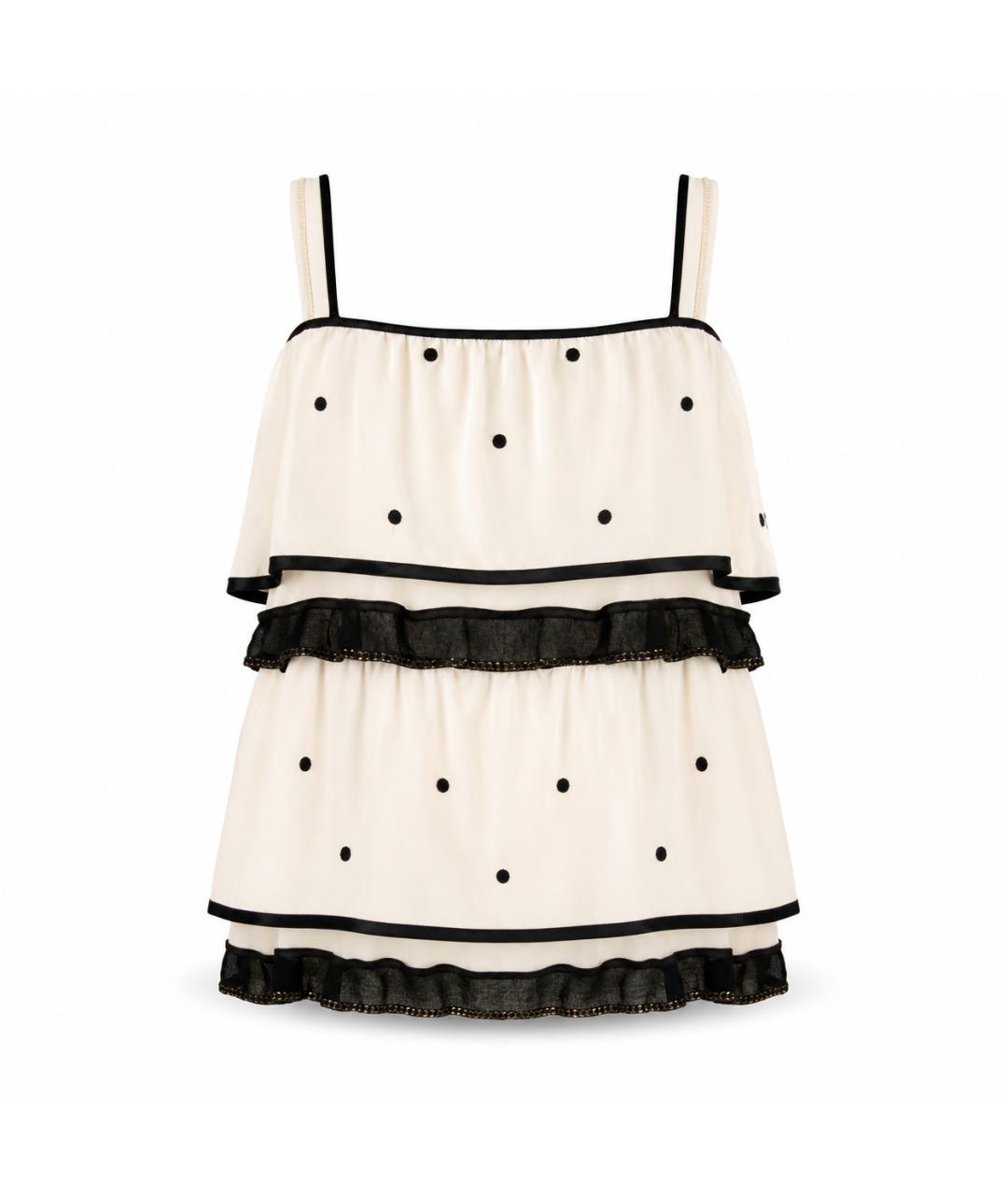 MARC JACOBS Бежевая шелковая блузы, фото 1