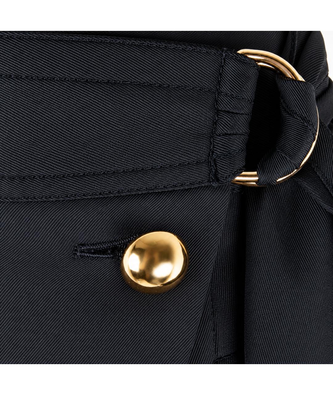 MARC JACOBS Темно-синяя шелковая юбка миди, фото 2