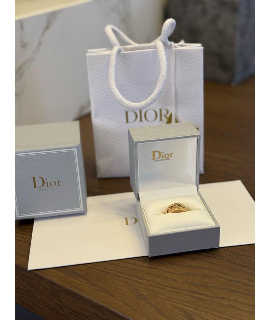 CHRISTIAN DIOR Золотое кольцо из розового золота, фото 8