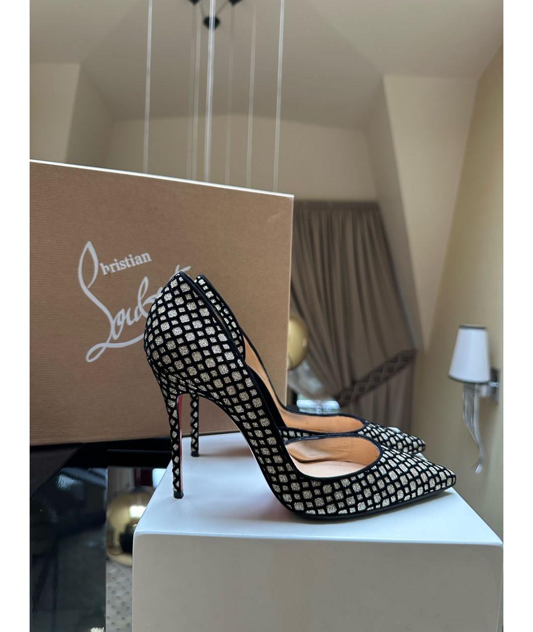 CHRISTIAN LOUBOUTIN Мульти кожаные туфли, фото 5