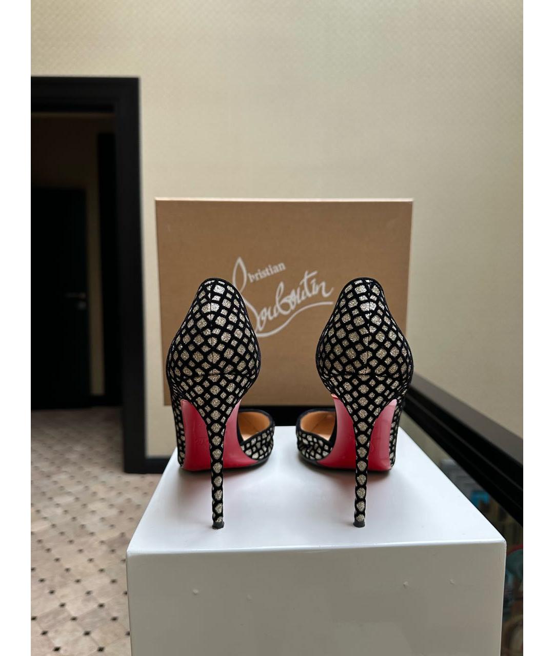 CHRISTIAN LOUBOUTIN Мульти кожаные туфли, фото 4