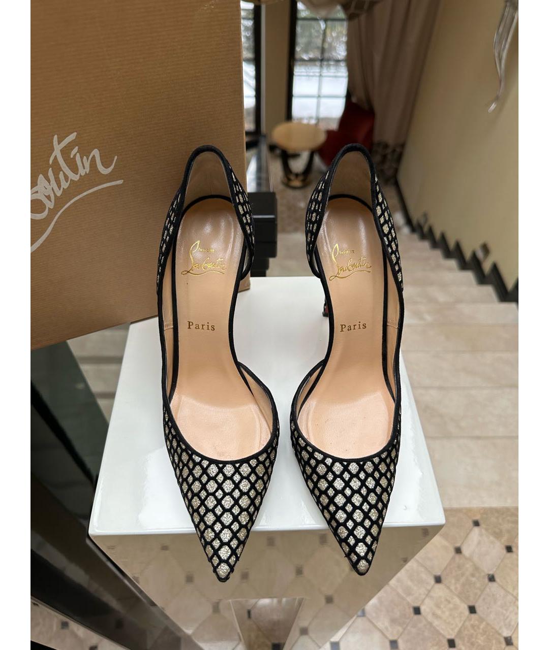 CHRISTIAN LOUBOUTIN Мульти кожаные туфли, фото 2