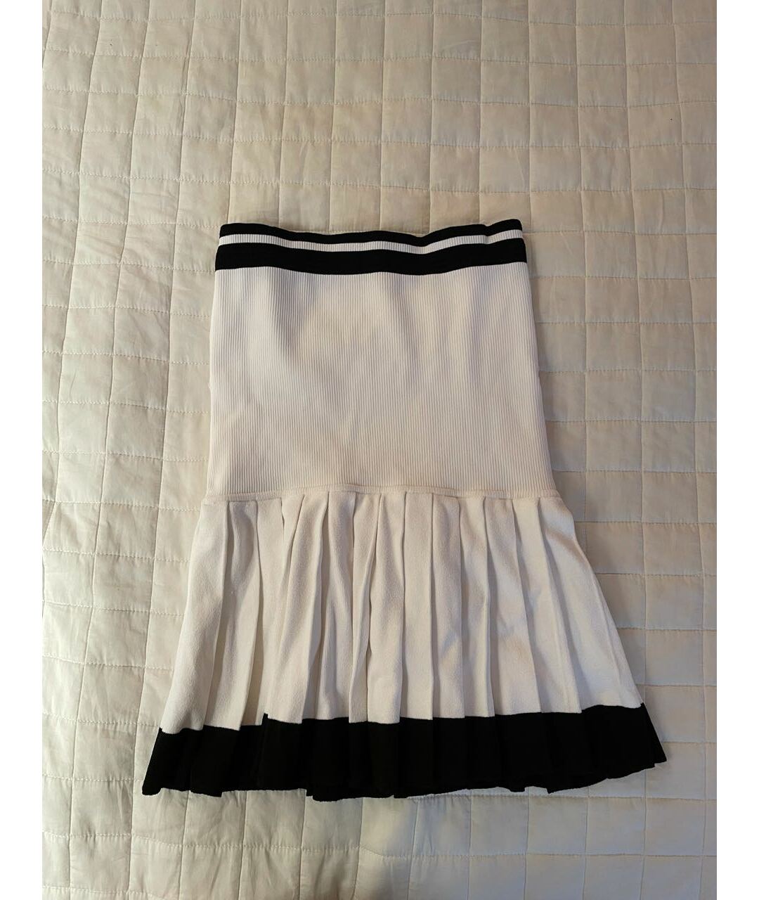GIANFRANCO FERRE Белая вискозная юбка-шорты, фото 2