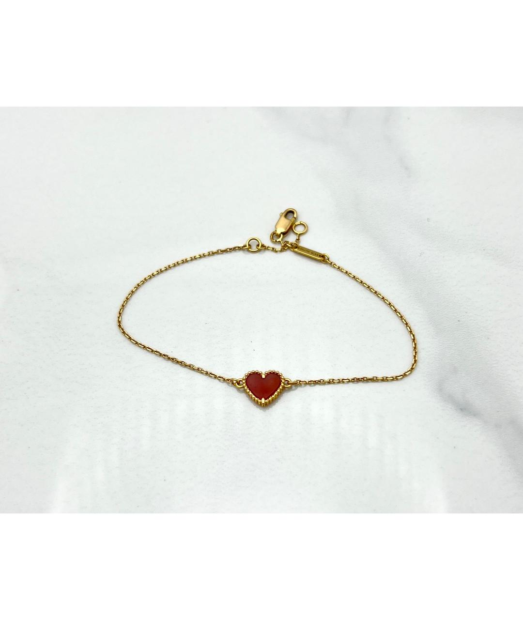 VAN CLEEF & ARPELS Красный браслет из розового золота, фото 2