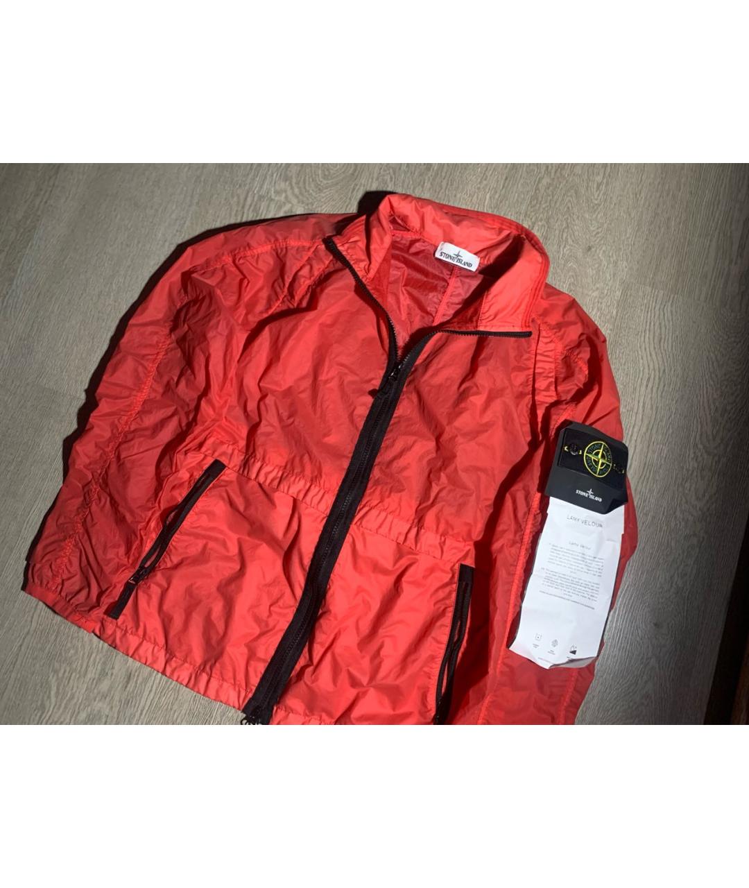 STONE ISLAND Красная куртка, фото 7