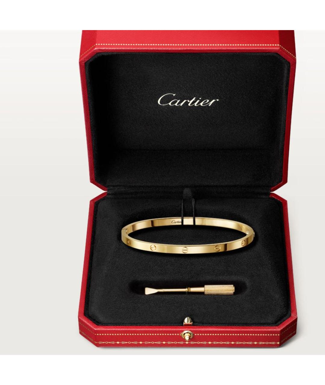 CARTIER Золотой браслет из желтого золота, фото 2