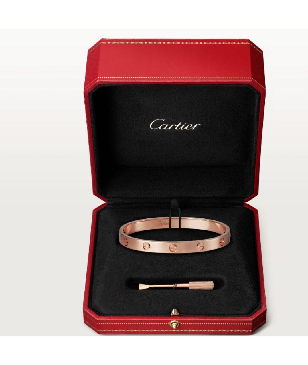 CARTIER Золотой браслет из розового золота, фото 2