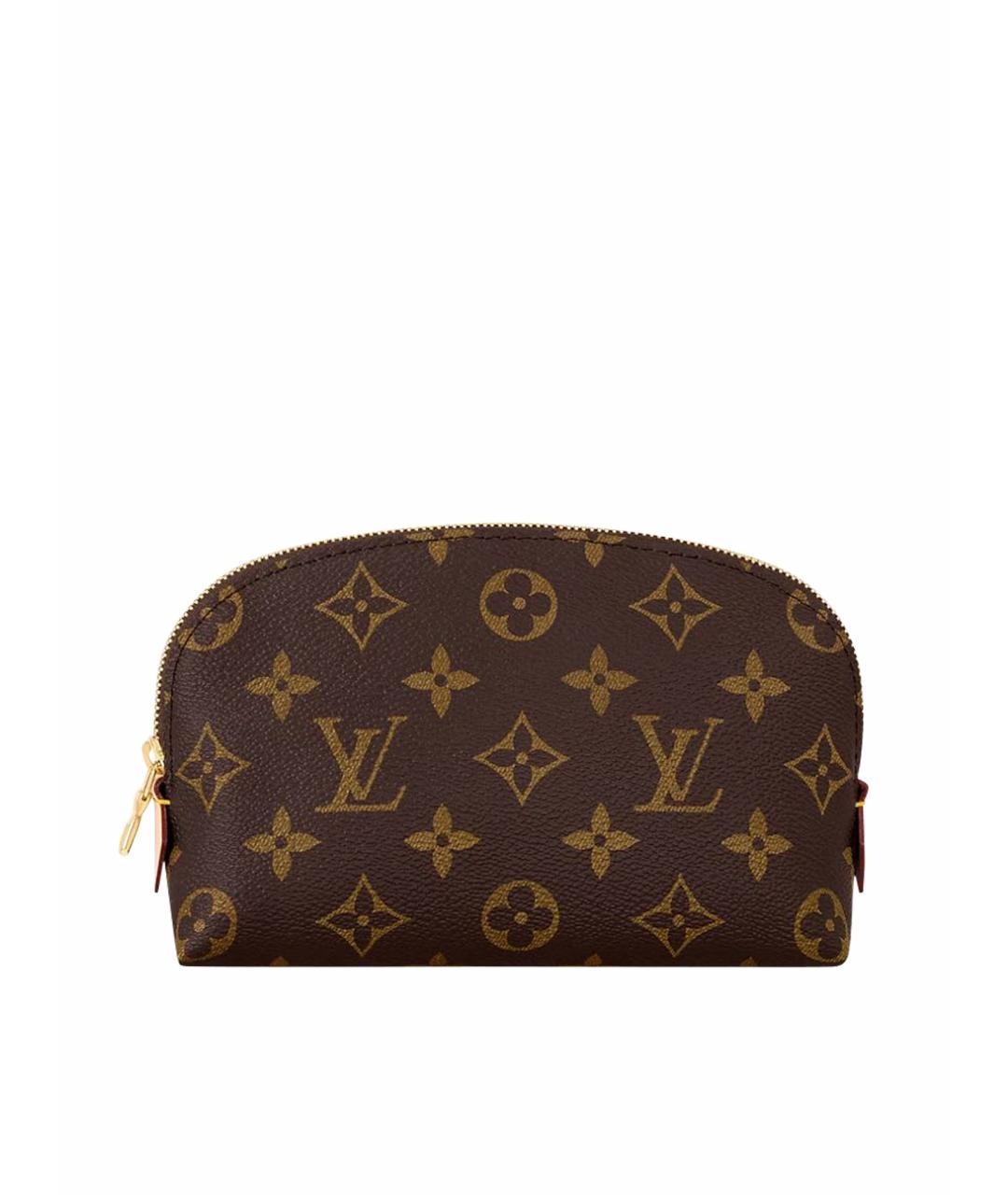 LOUIS VUITTON Коричневая косметичка, фото 1