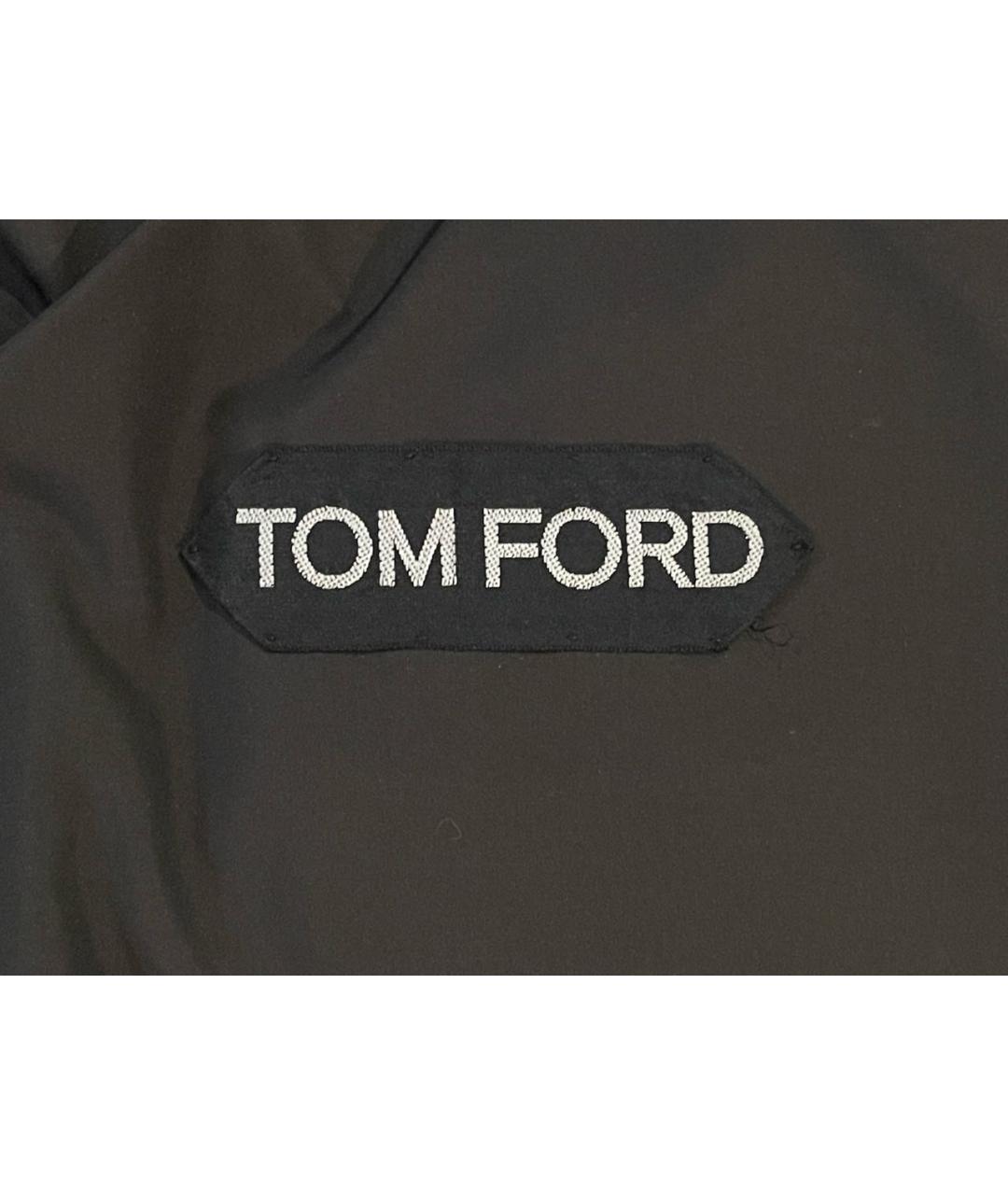 TOM FORD Черный пуховик, фото 4