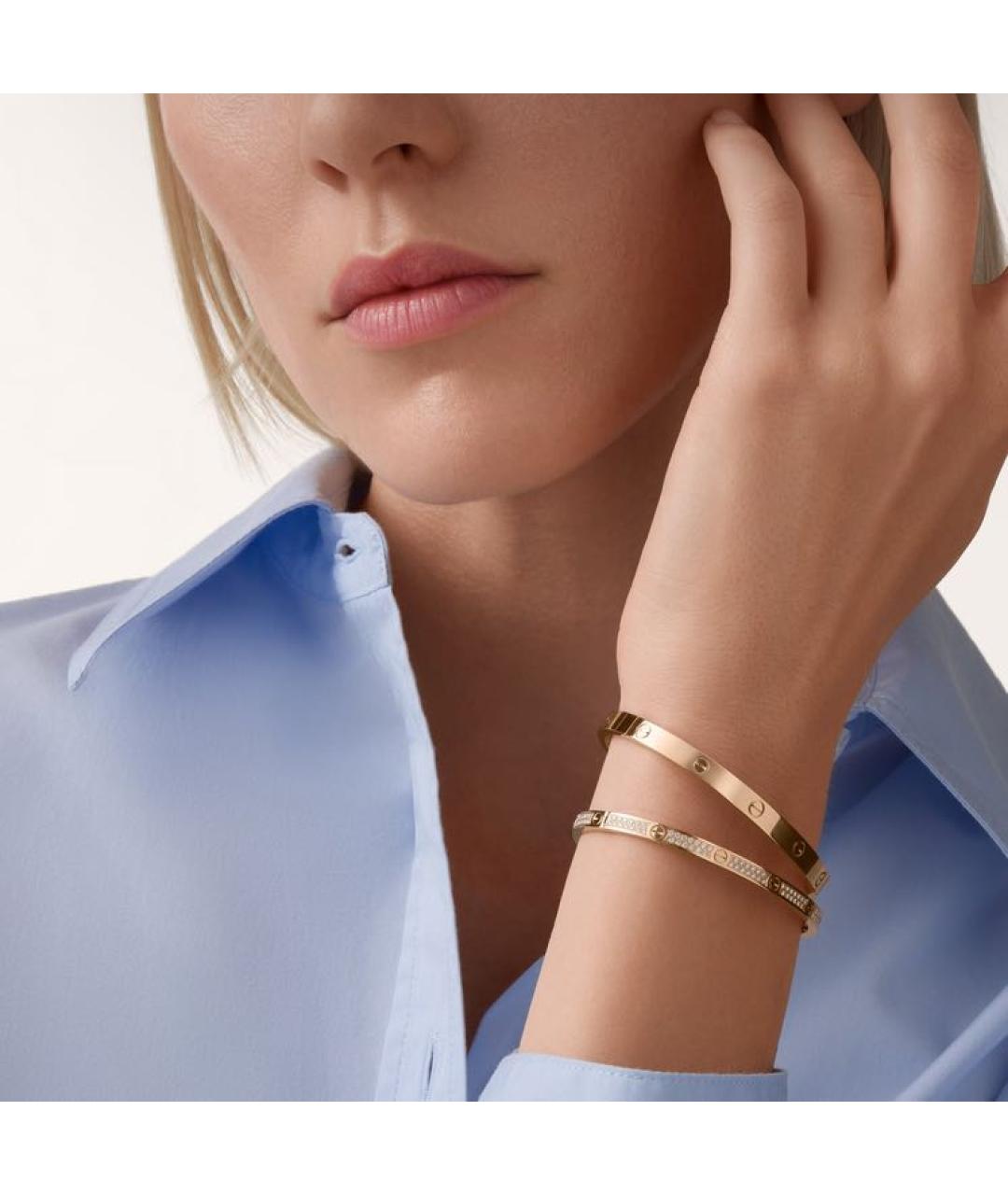 CARTIER Розовый браслет из розового золота, фото 3