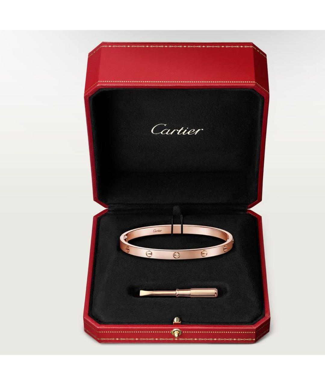 CARTIER Розовый браслет из розового золота, фото 7