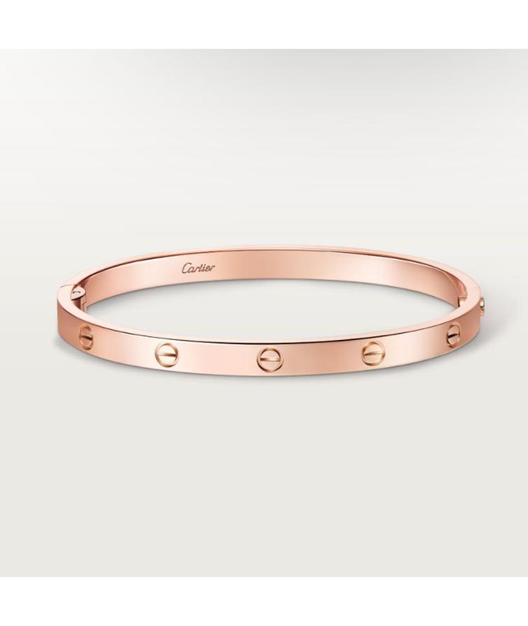 CARTIER Розовый браслет из розового золота, фото 8