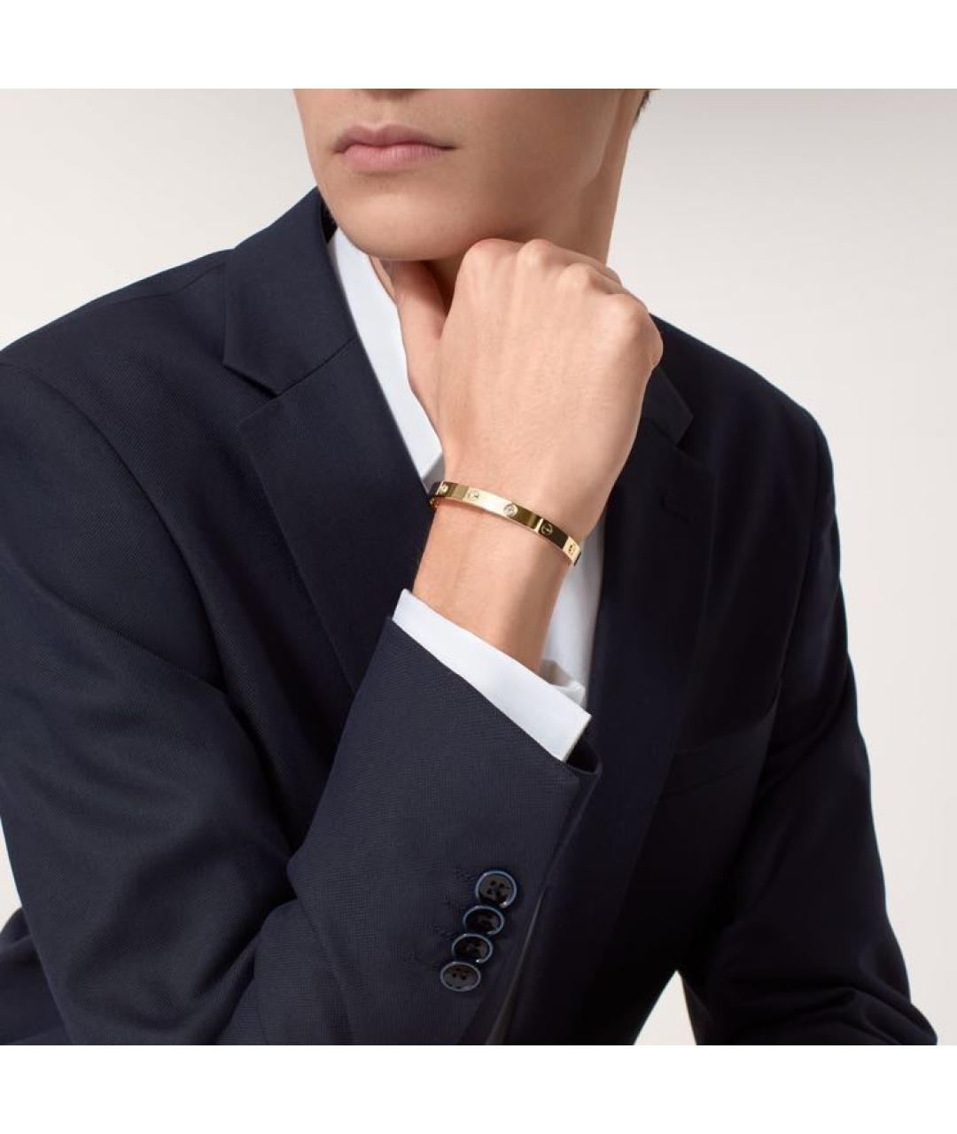 CARTIER Золотой браслет из желтого золота, фото 2
