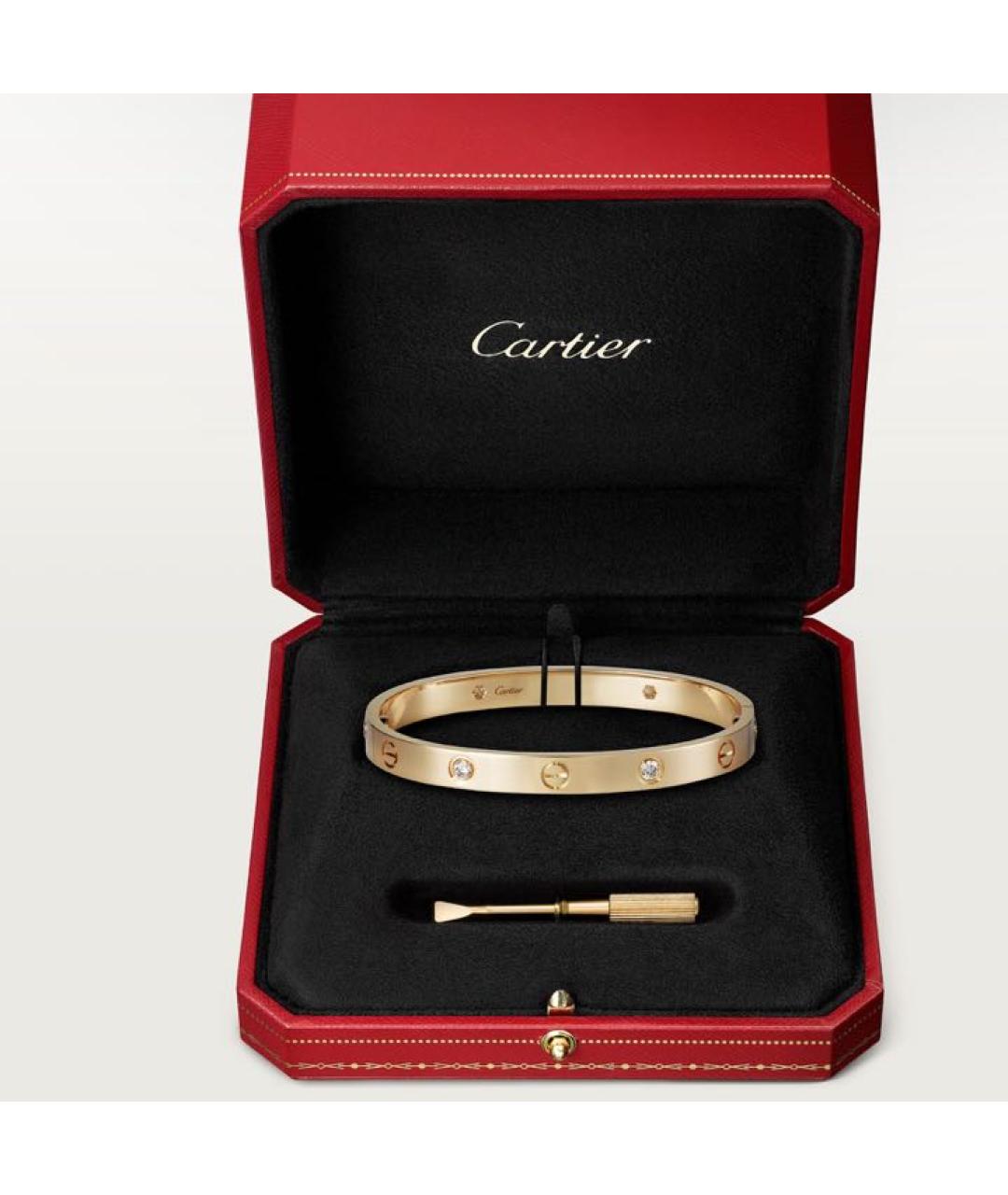 CARTIER Золотой браслет из желтого золота, фото 6