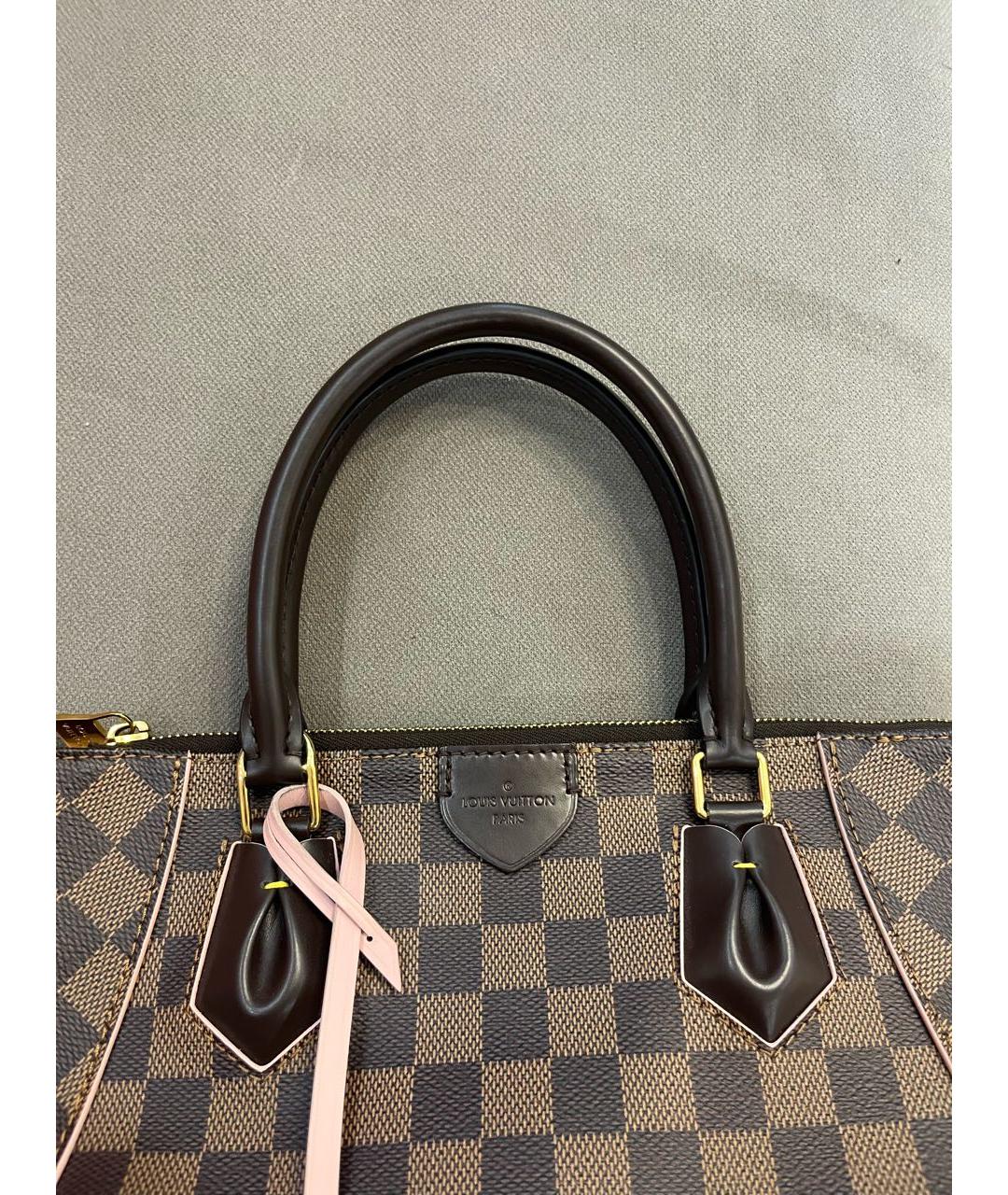 LOUIS VUITTON Розовая кожаная сумка через плечо, фото 4