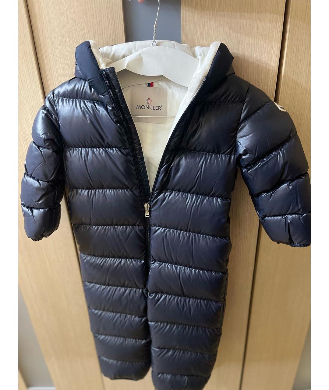 MONCLER Черный комбинезон, фото 9