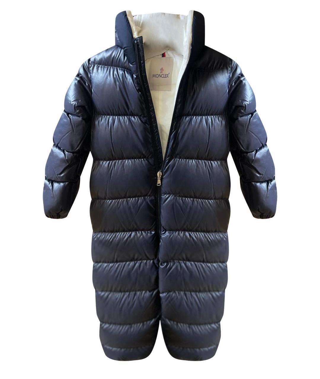 MONCLER Черный комбинезон, фото 1