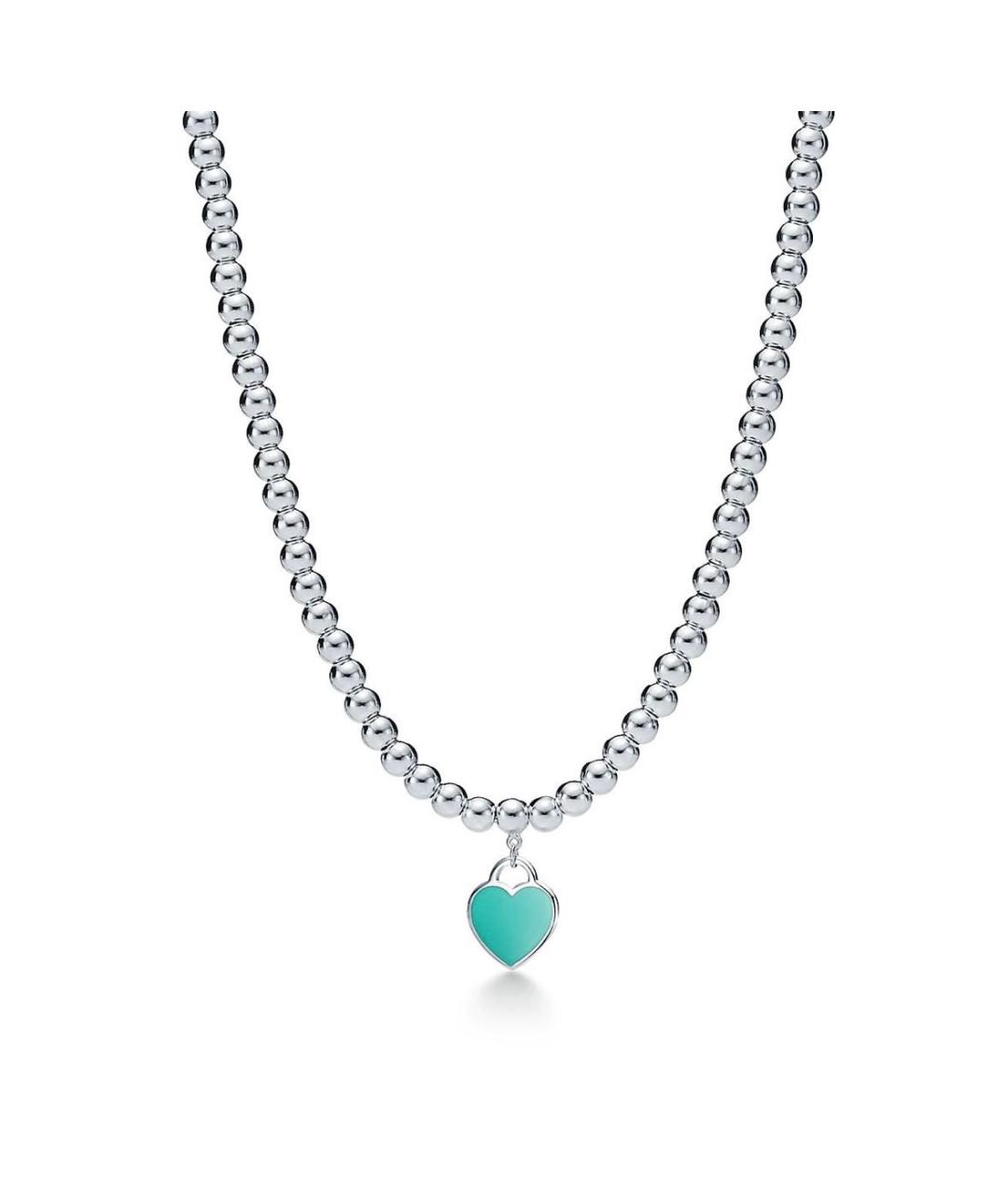 TIFFANY&CO Бирюзовая серебряная подвеска, фото 1