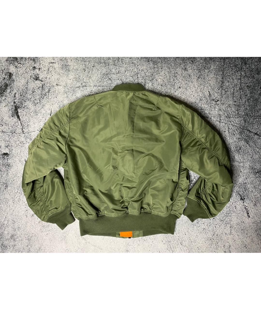 ALPHA INDUSTRIES Хаки полиамидовая куртка, фото 3