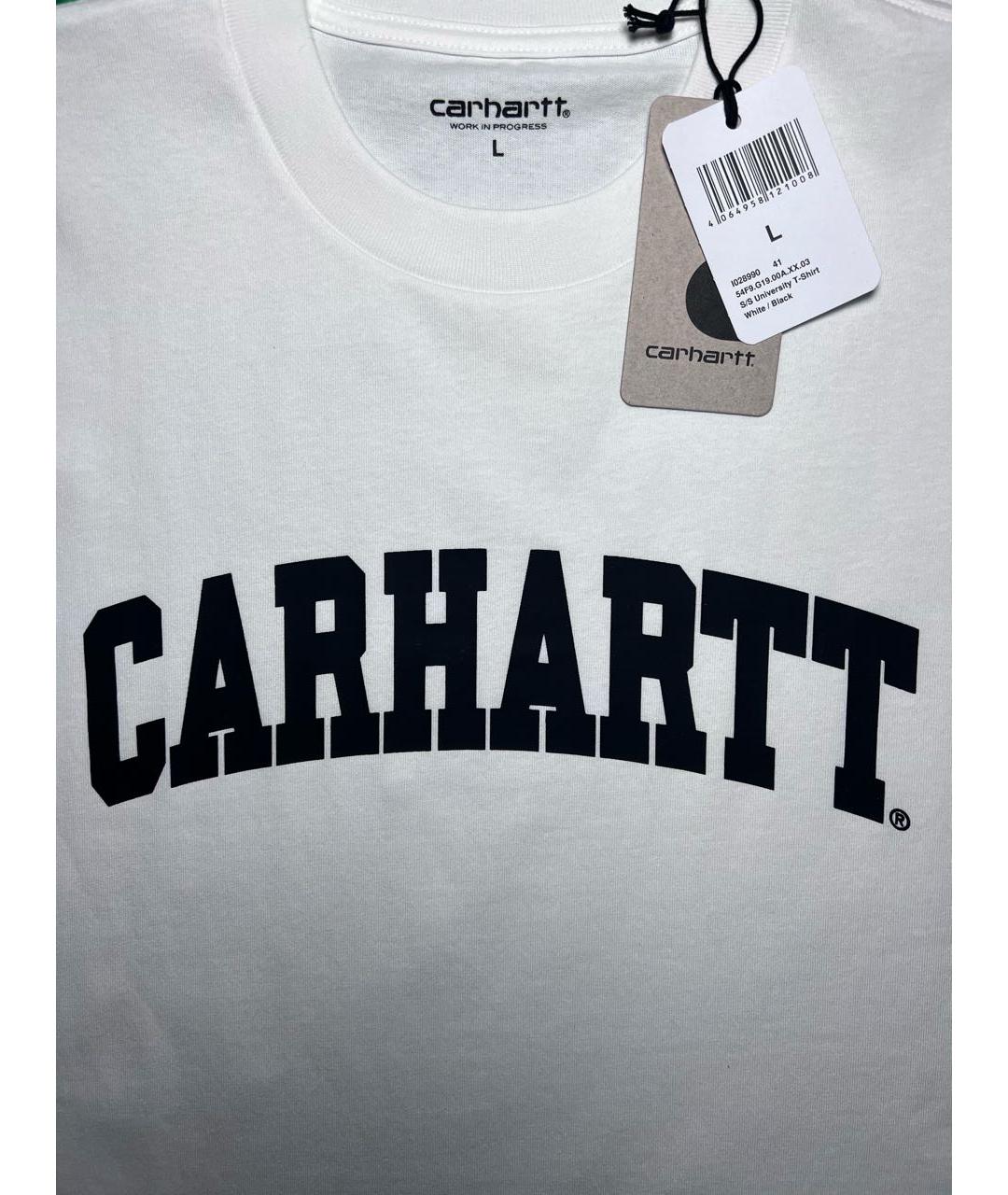 CARHARTT WIP Белая футболка, фото 3