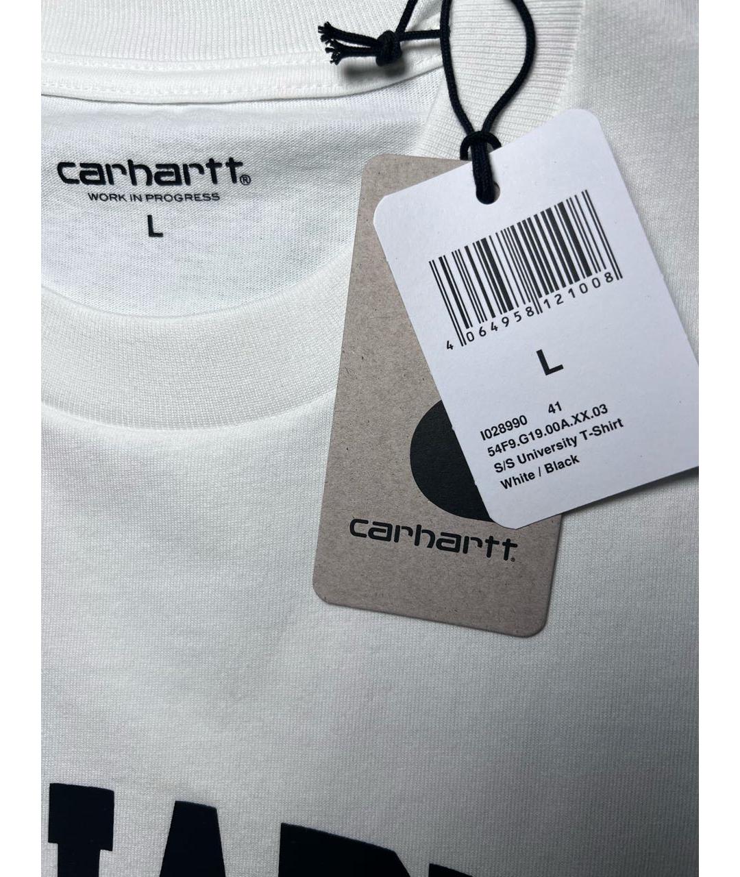 CARHARTT WIP Белая футболка, фото 2